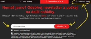 slevový kód na huawei.cz