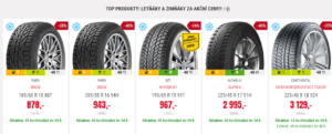 sleva 40 % na zimní pneumatiky pneuboss