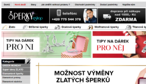 slevové kupóny a kódy Sperky-eshop.cz