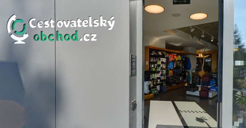 cestovatelský obchod - prohlídka