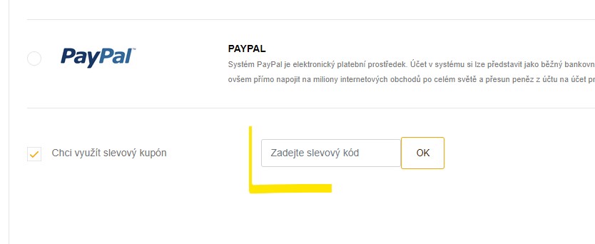 slevový kupon 50 % chocolissimo