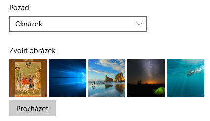pozadí typu "obrázek"