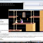 Virtualizovaný DosBox a v něm Prince