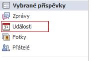 Hlavní přehled aplikací na facebooku