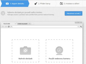 Import obrázku do pozadí