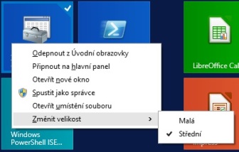Úprava zkratky
