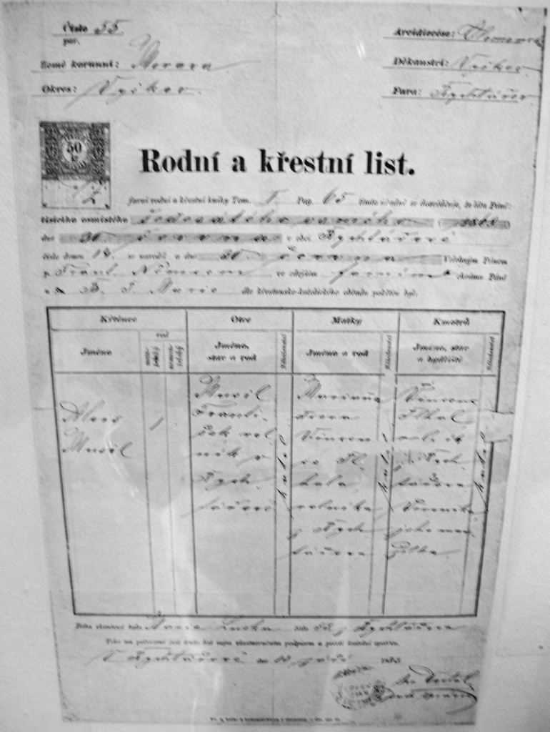 rodný list