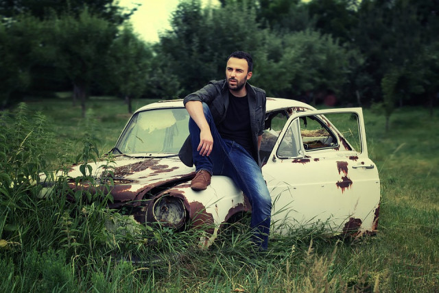 auto v přírodě