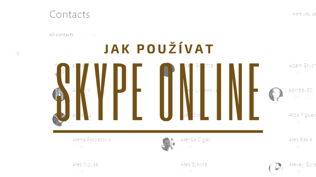 Skype online – bez instalace