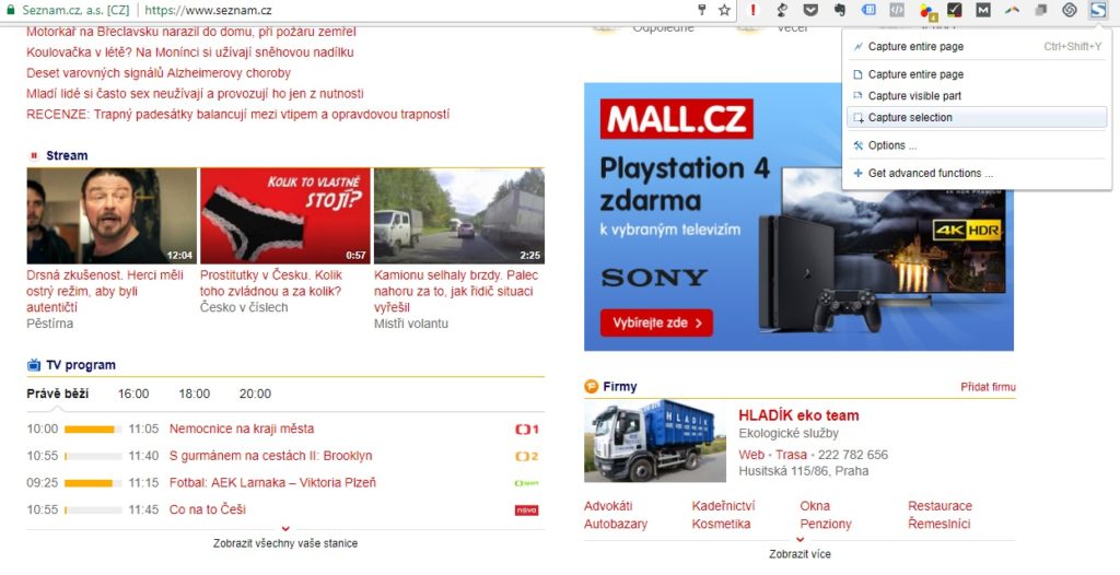 screen capture