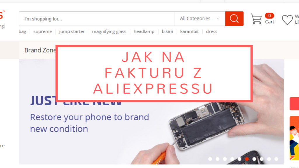Aliexpress – jak na fakturu