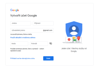 Jak vytvořit Gmail