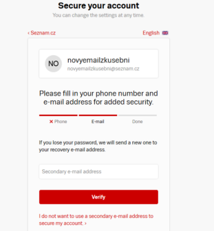 jak si založit email
