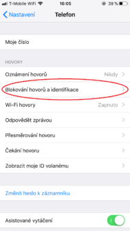 jak zablokovat číslo
