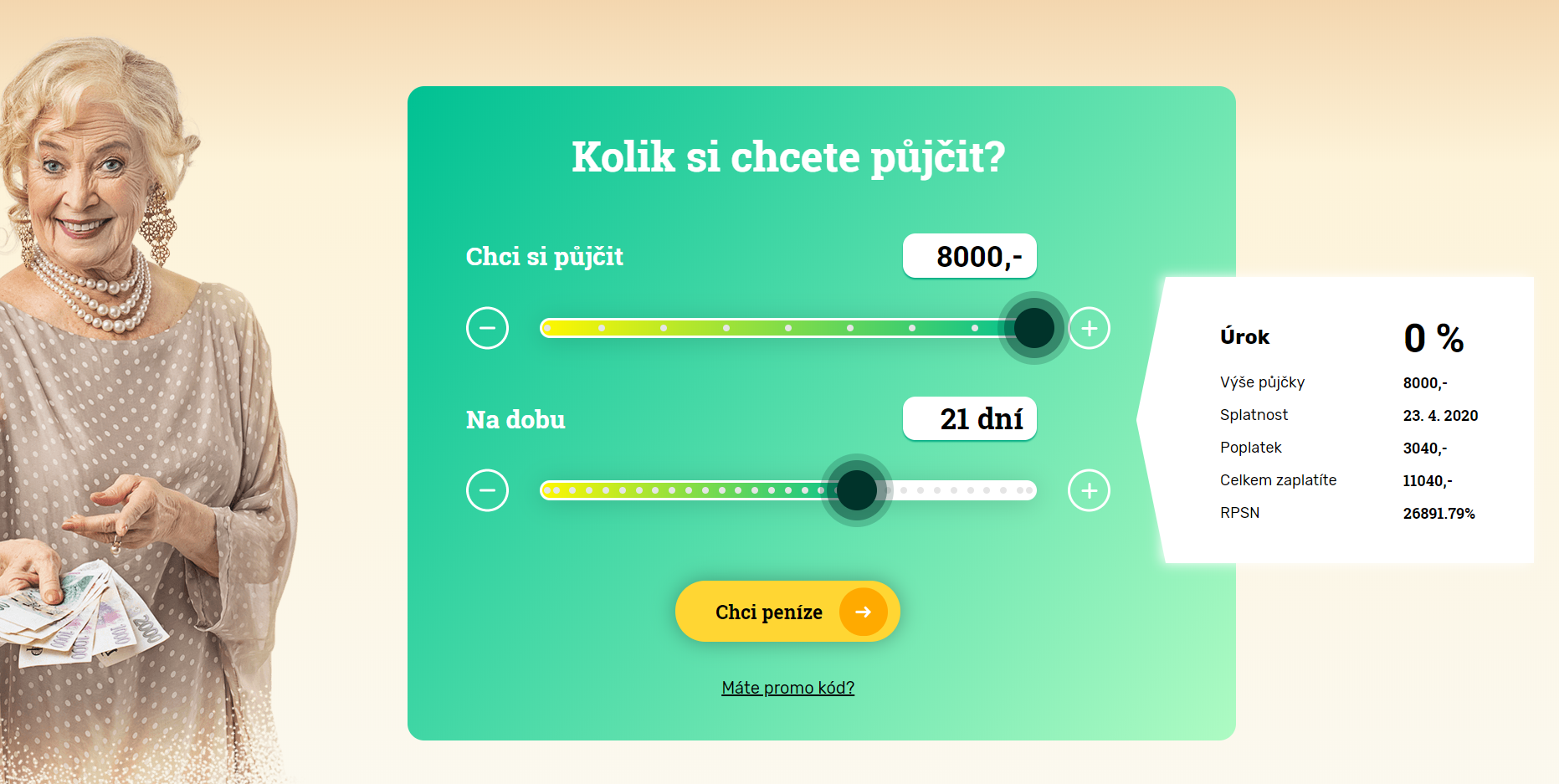 Půjčka Tetička