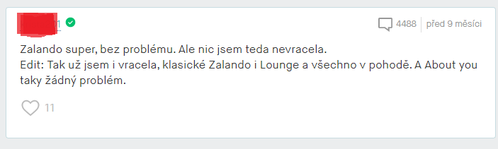 Zalando recenze