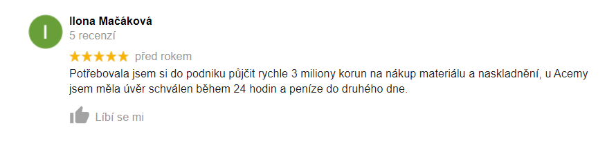 Acema recenze